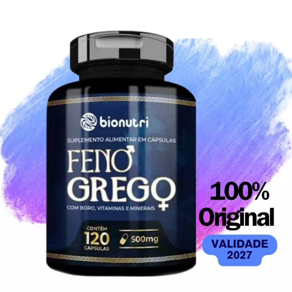 FENO GREGO 100% NATURAL - 500Mg