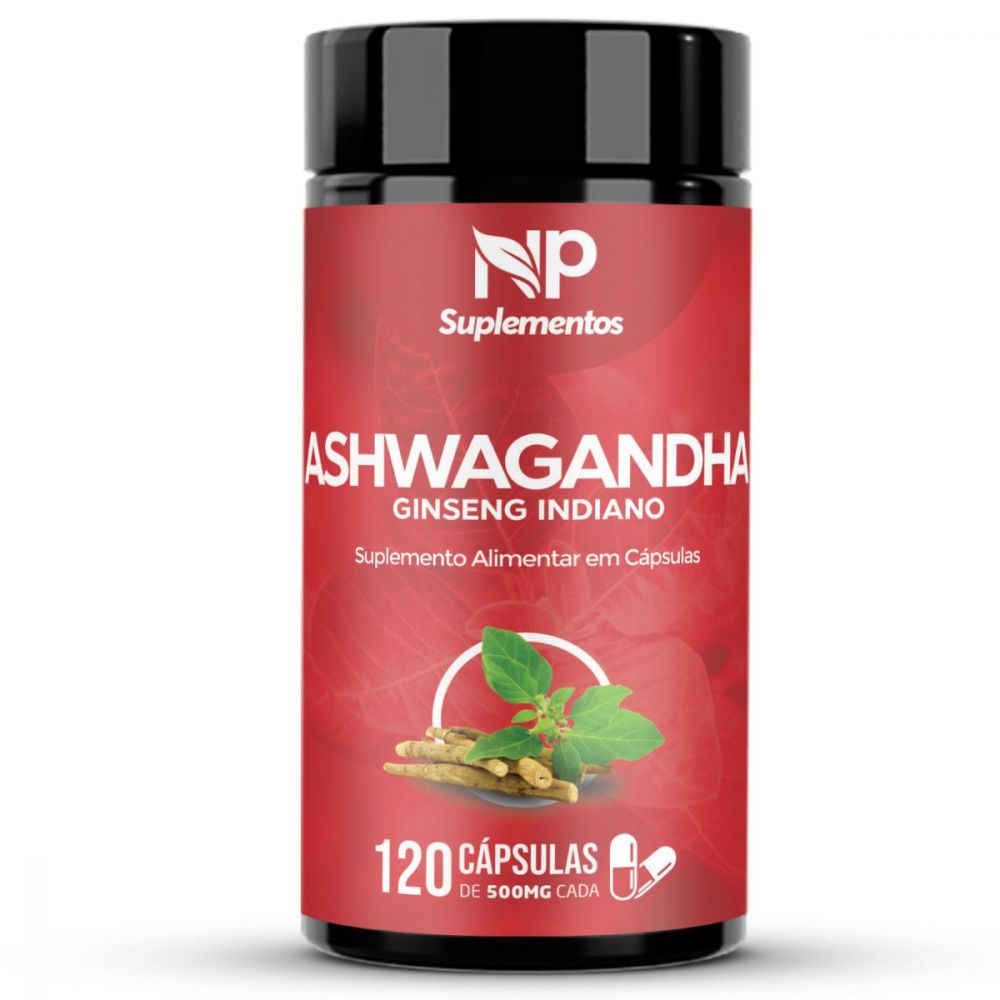 ASHWAGANDHA 100% NATURAL 500Mg