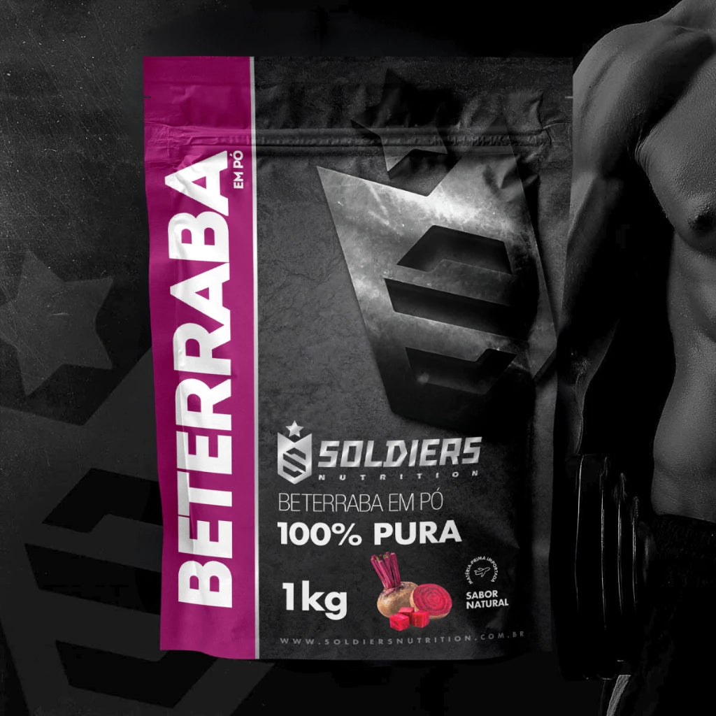BETERRABA EM PÓ 100% PURA