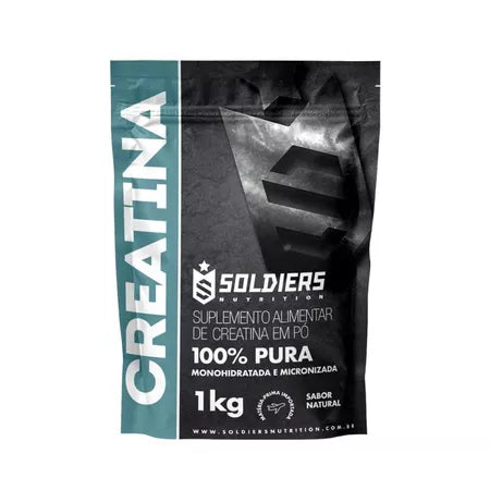 CREATINA 100% NATURAL 1kg - SOLDIERS NUTRITION